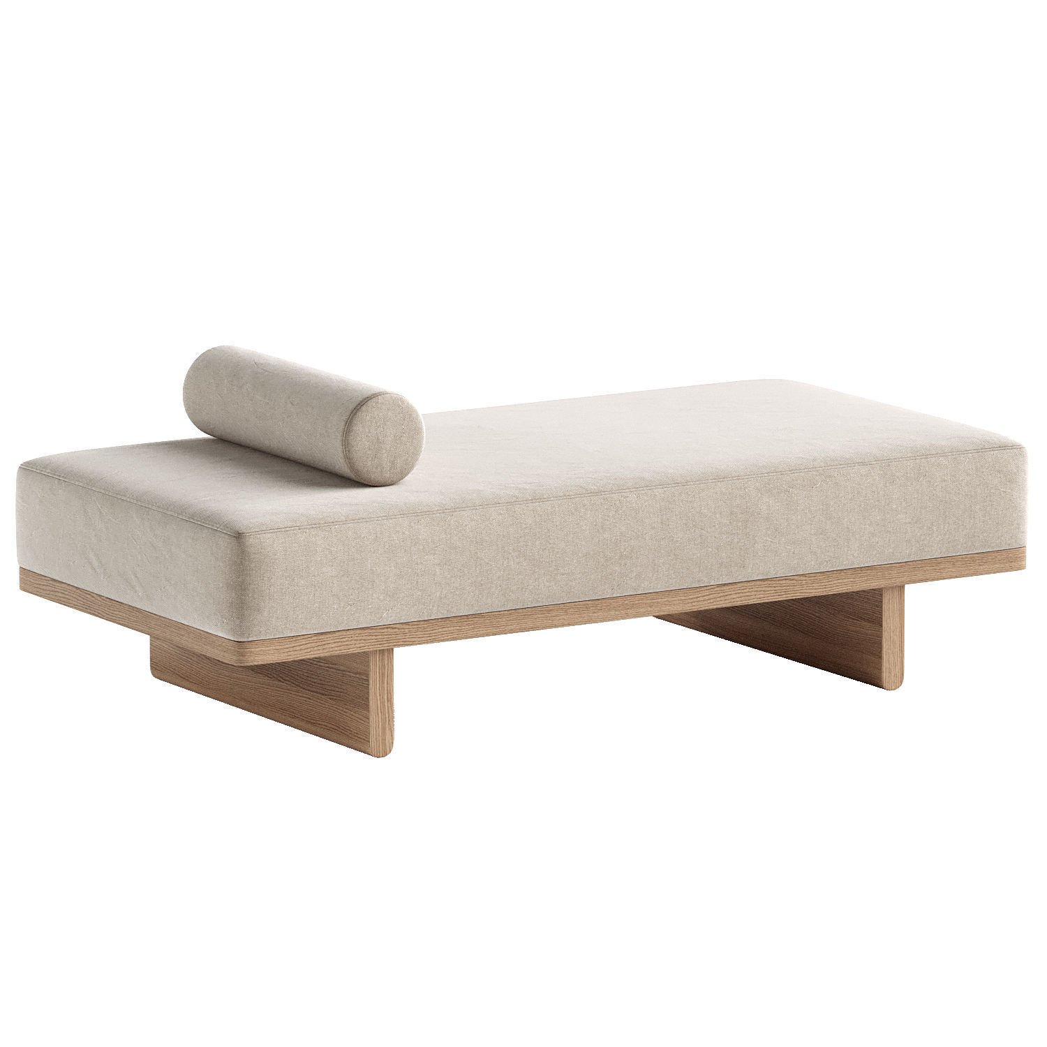 Carl Hansen BM0865 Daybed 3D model_1