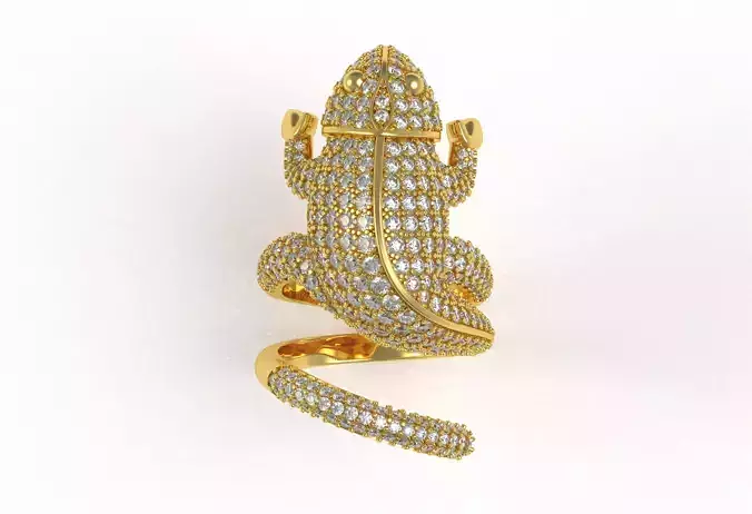 Chameleon Diamond Ring