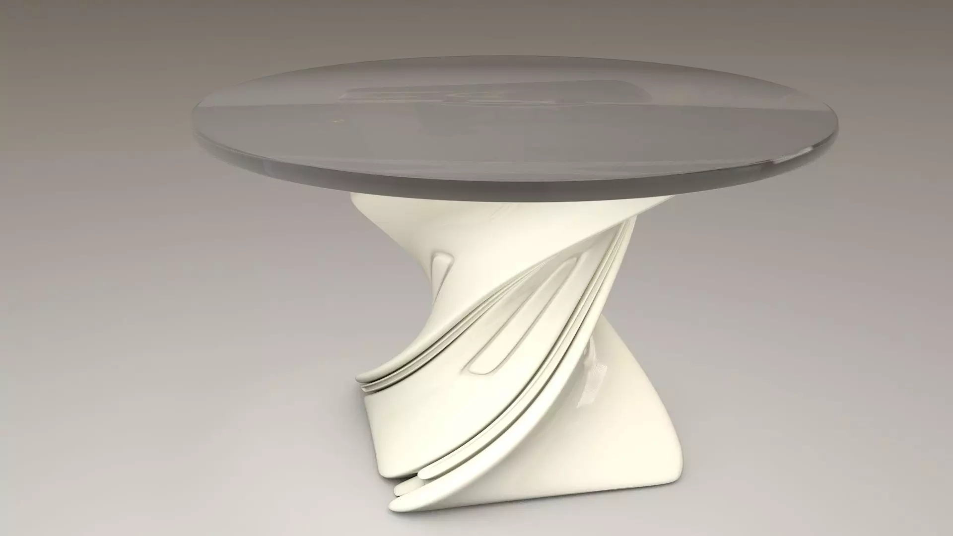 Futuristic Side Table 011 Free 3D model_0