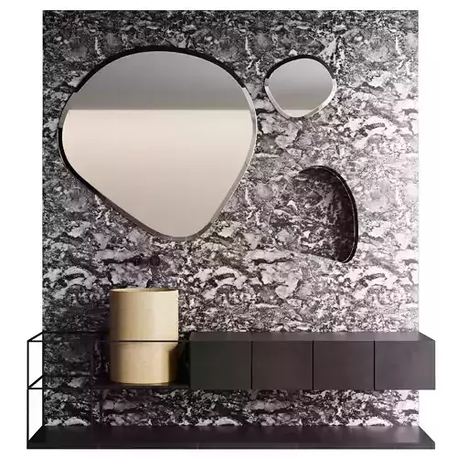 Bathroom furniture by Fauset Bathroom set 82