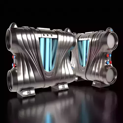 Portable water purifier 3D model