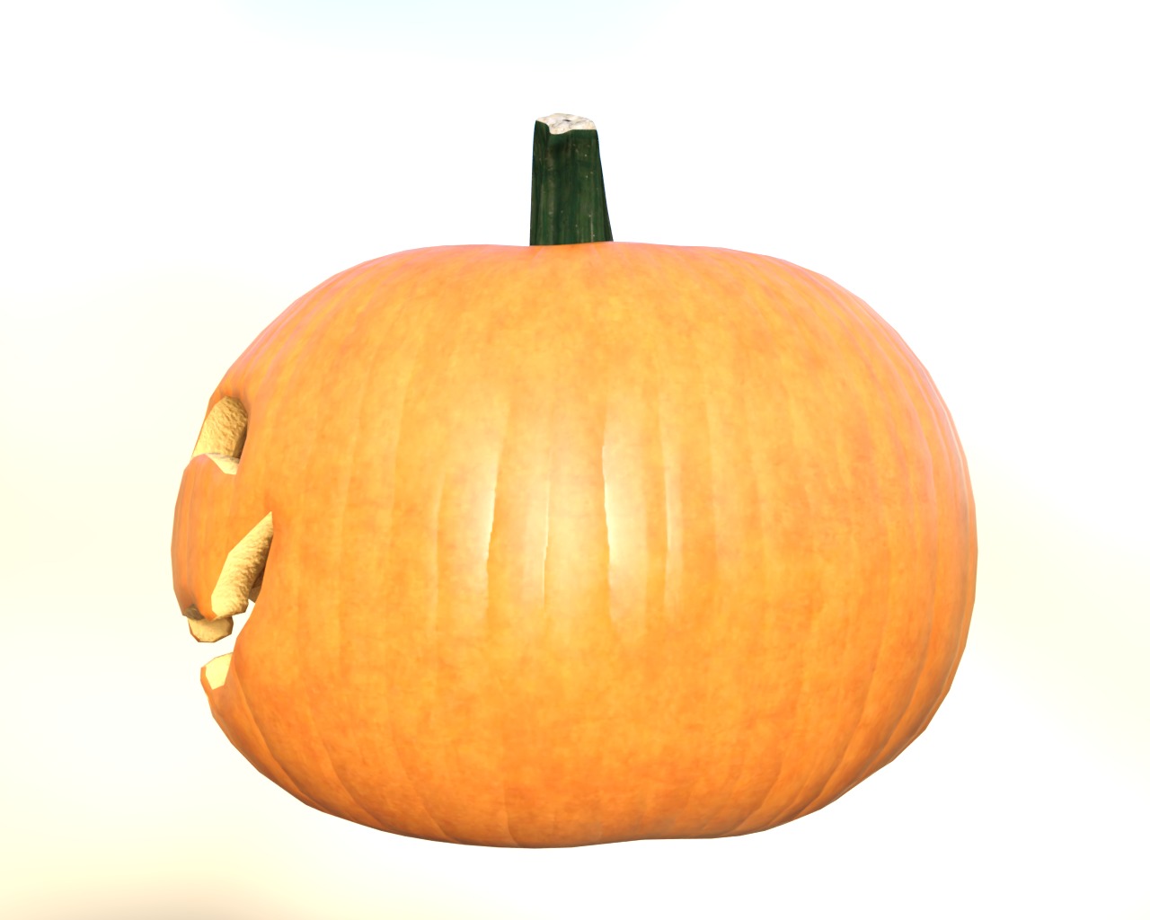 Halloween Pumpkin Pack Low-poly 3D model_11