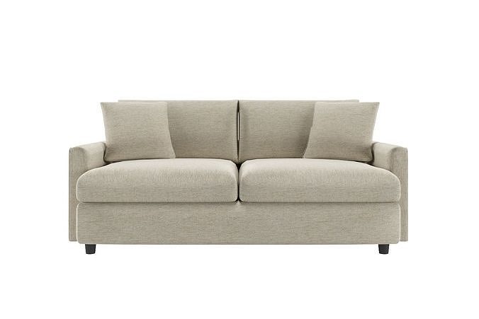 Crate and Barrel Lounge II Petite 93 Sofa 3D model