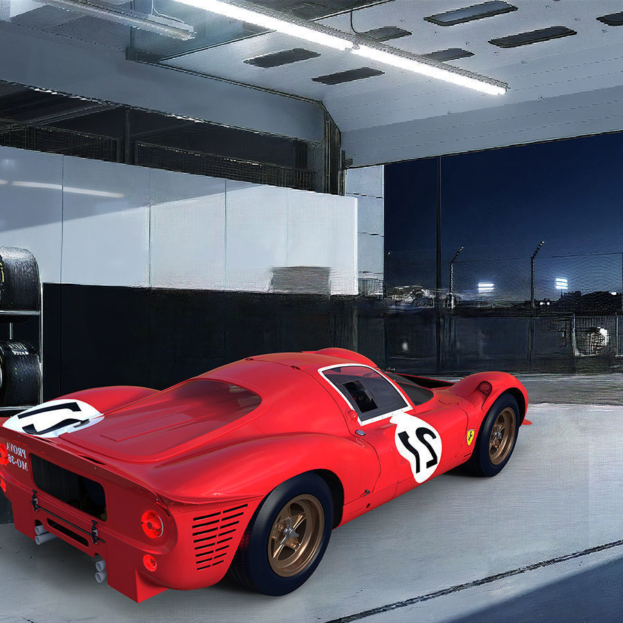 Fantasy S Dimension Car003 3D model_11