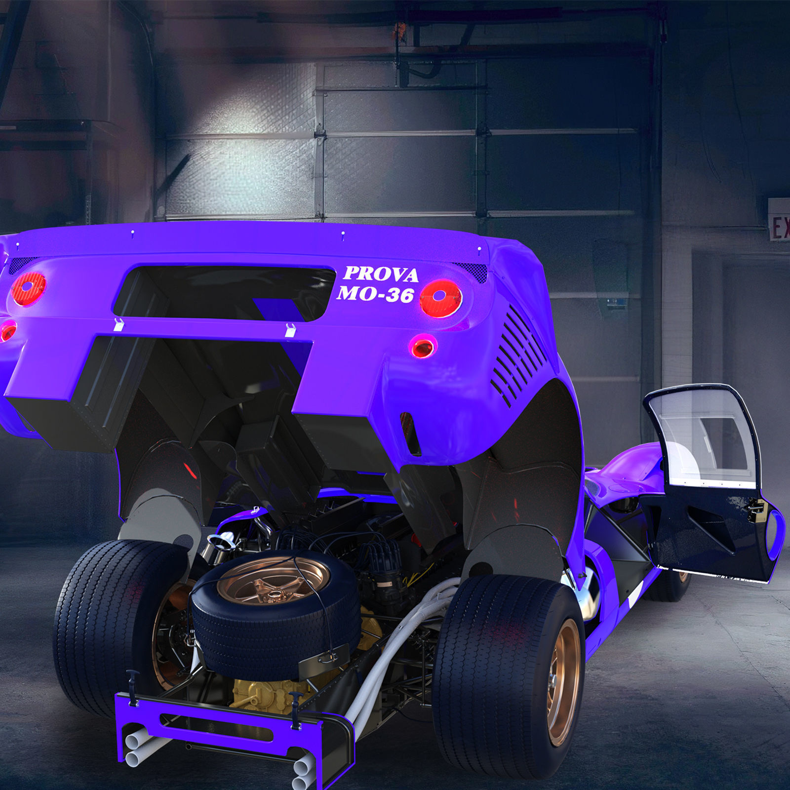 Fantasy S Dimension Car003 3D model_1