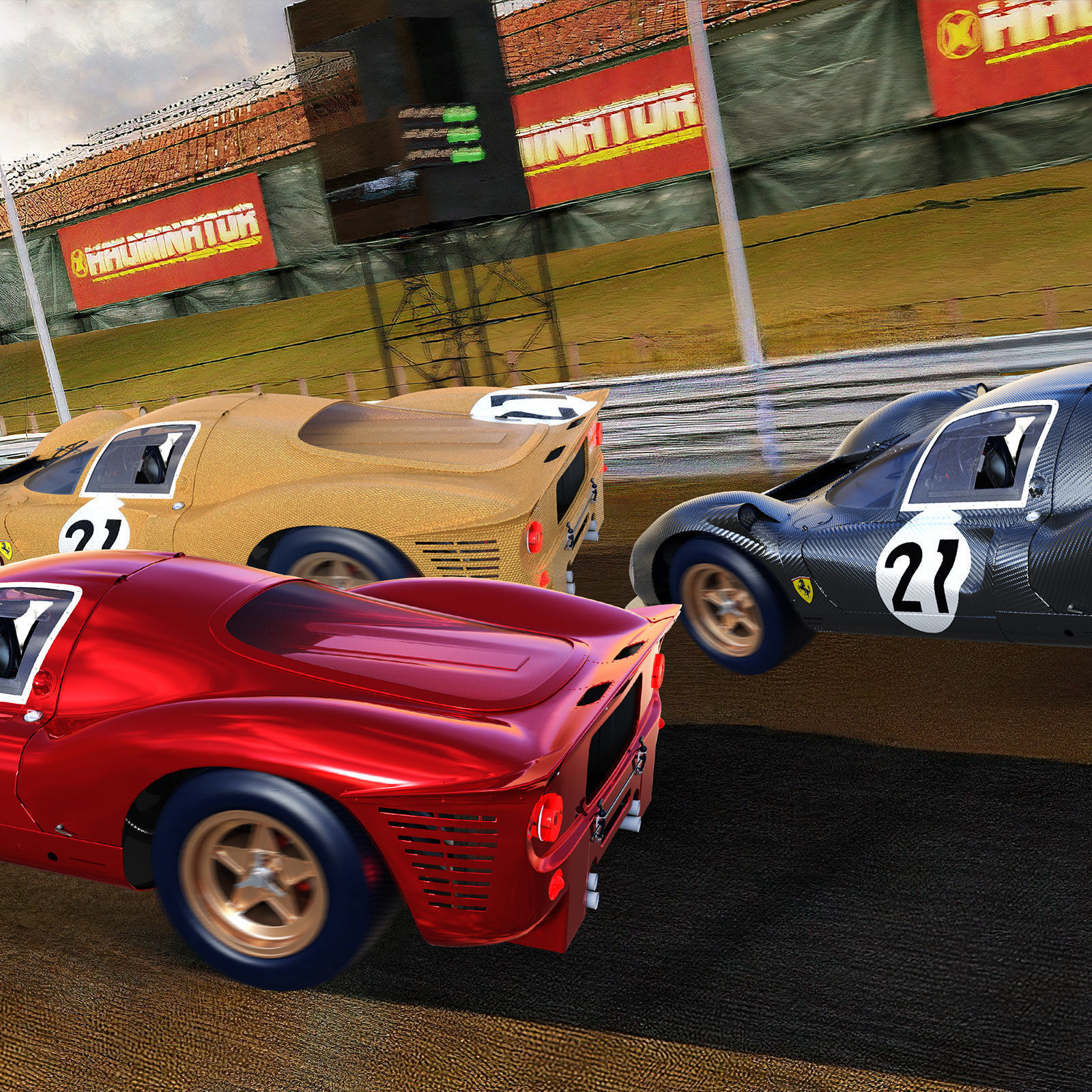 Fantasy S Dimension Car003 3D model_4