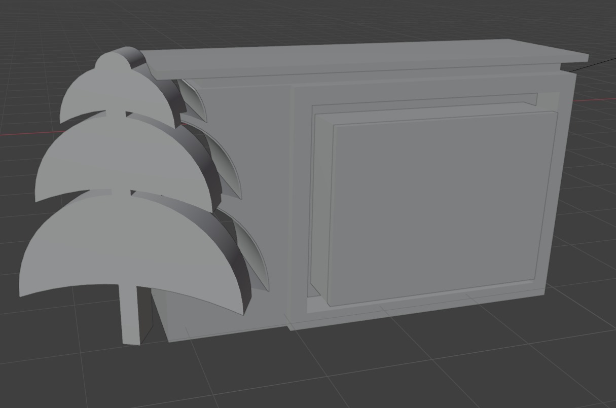 SPDI2 Christmas News Studio Desk 3D model_3