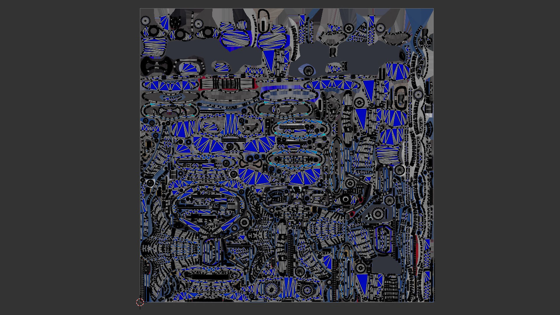 Sci fi Glasses Goggles 1 Low-poly 3D model_8