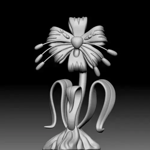 Flower - Alice in Wonderland - 020 3D print model