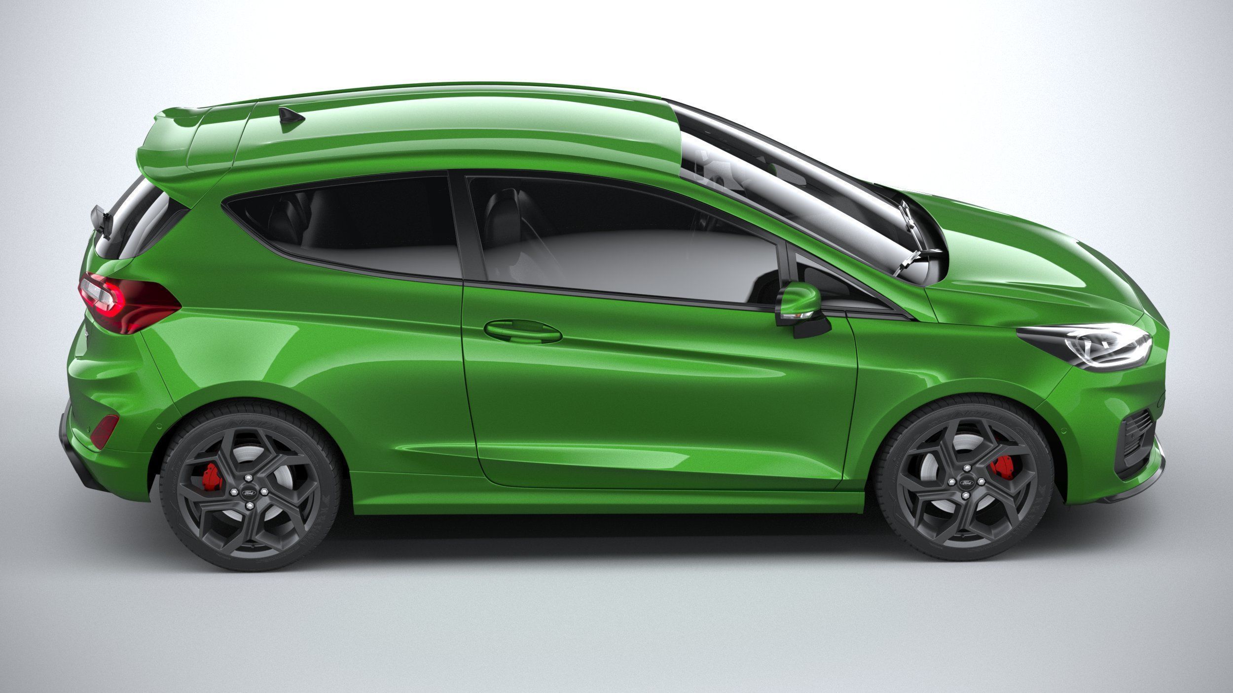 Fiesta ST 3-door 2022 3D model_11