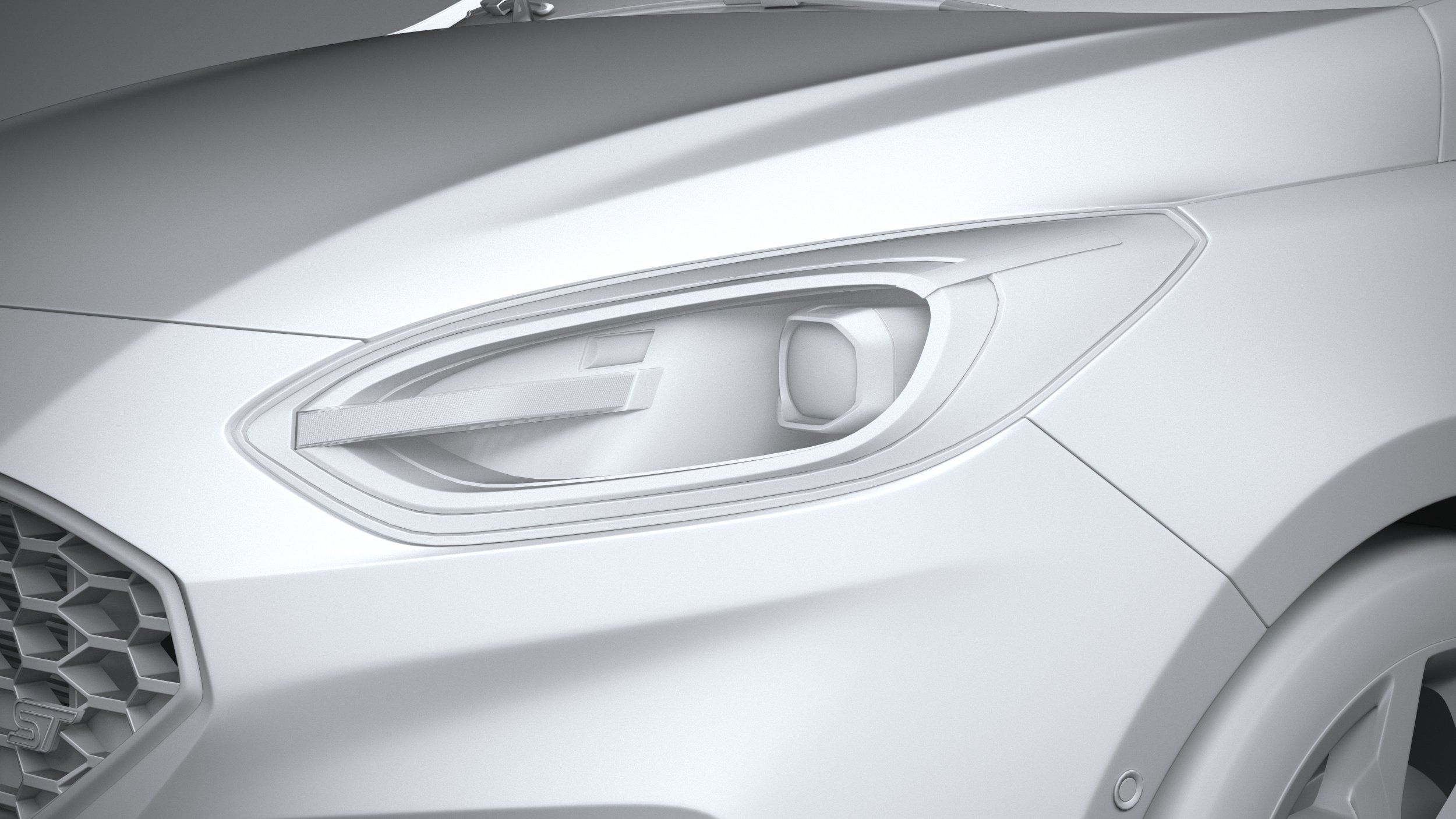 Fiesta ST 3-door 2022 3D model_23