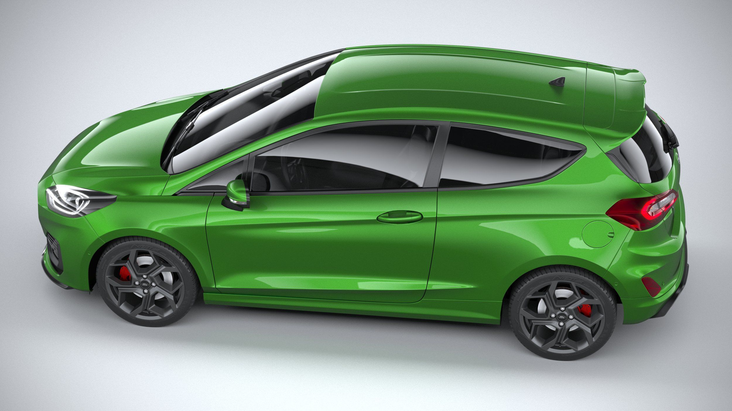 Fiesta ST 3-door 2022 3D model_9