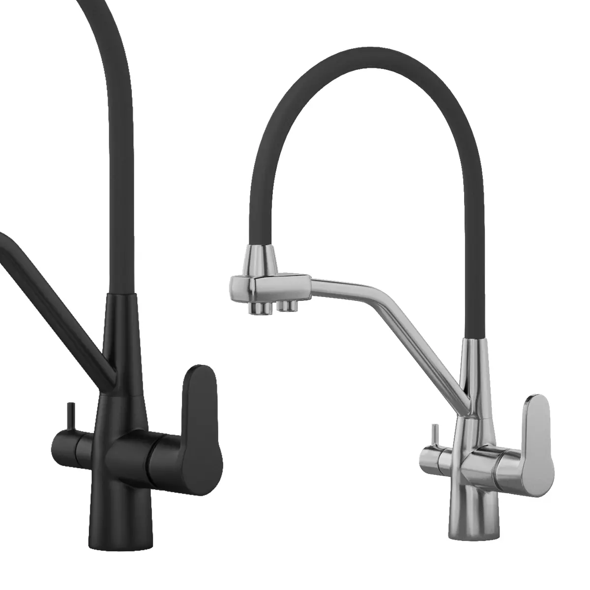 Kitchen Faucet D and K Rhein Marx 3D model