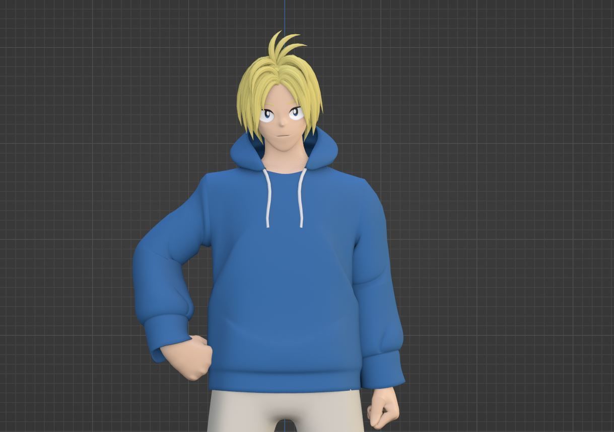 Shin Asakura - Sakamoto Days 3D model_8