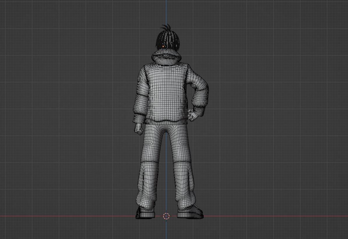 Shin Asakura - Sakamoto Days 3D model_11