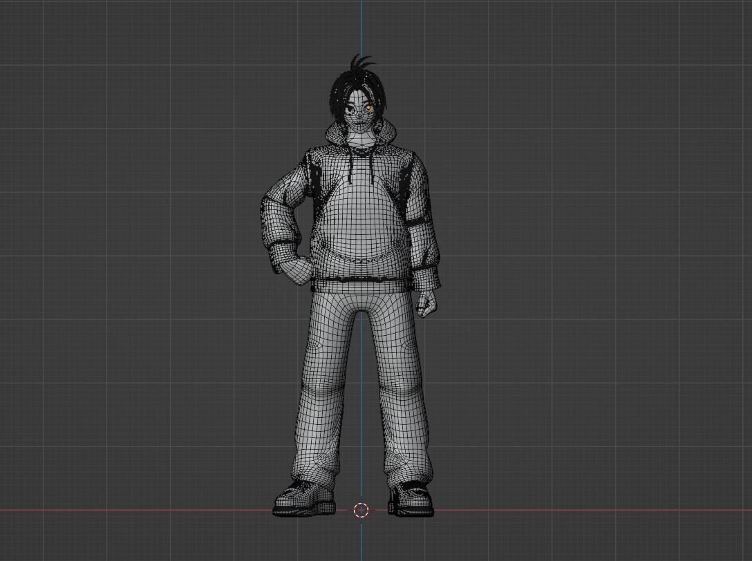 Shin Asakura - Sakamoto Days 3D model_9