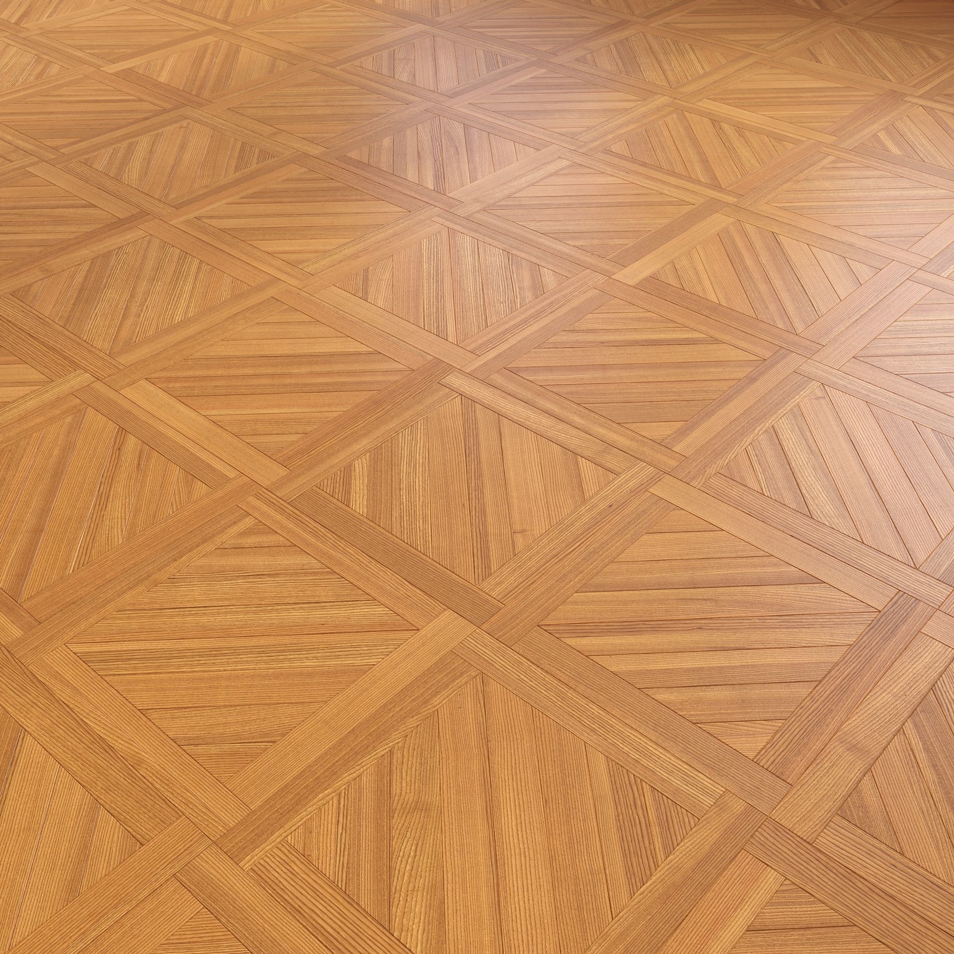 Parquet - Laminate - Wooden floor 4 in 1 3D model_9