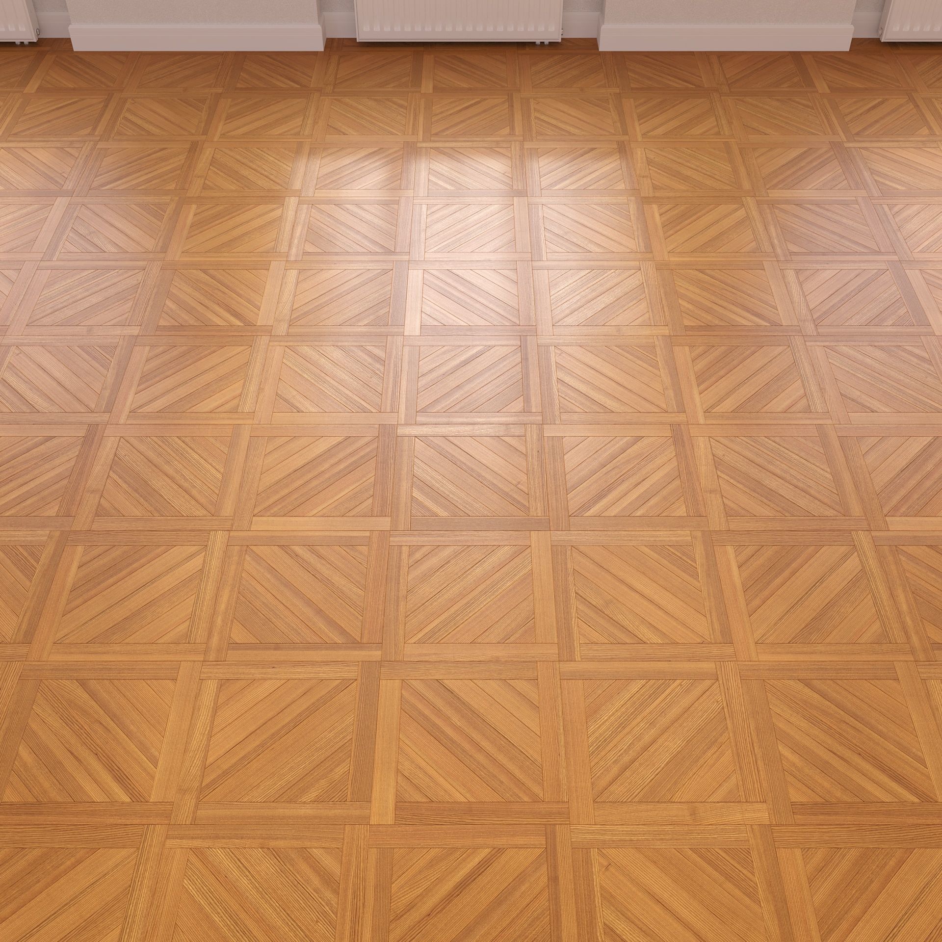Parquet - Laminate - Wooden floor 4 in 1 3D model_13