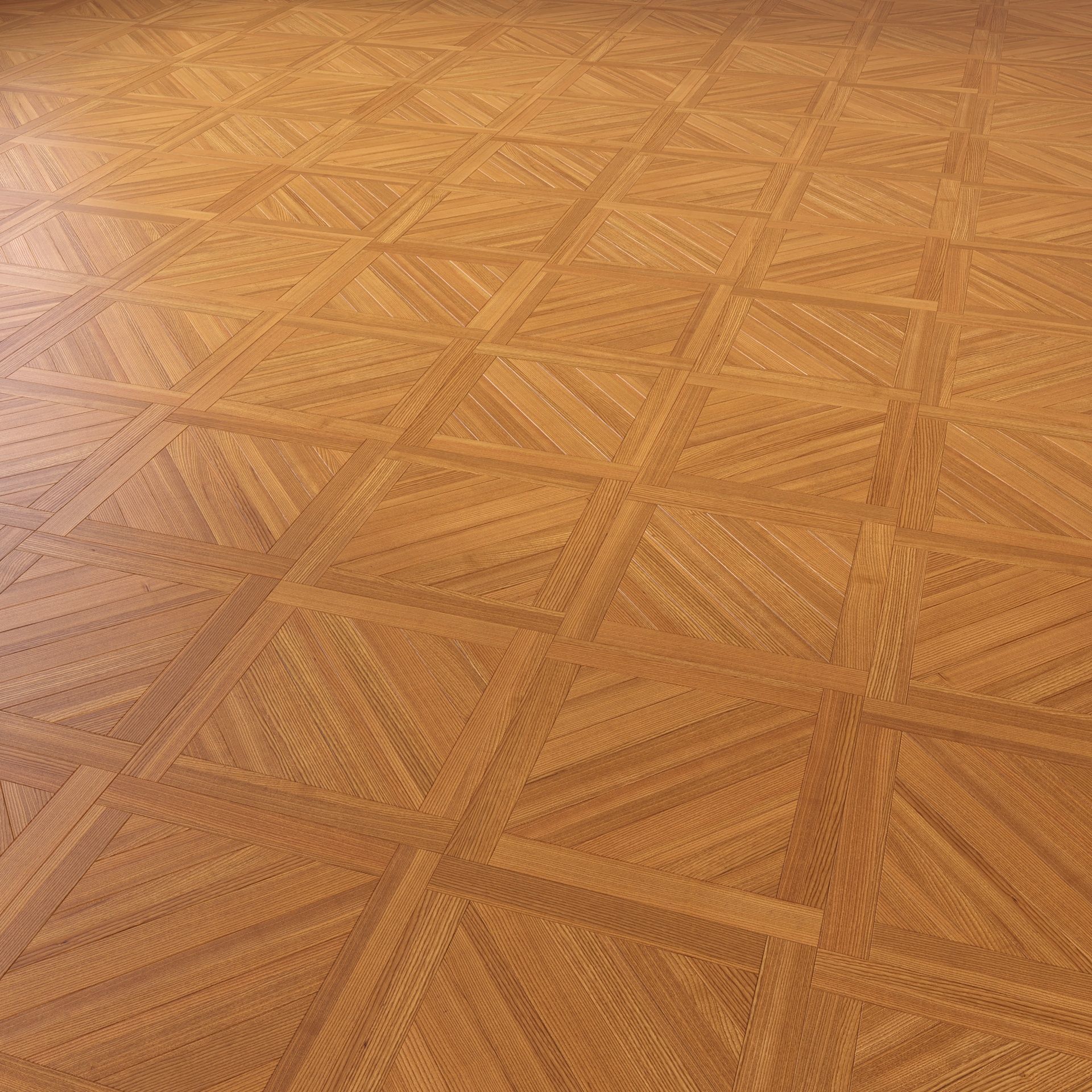 Parquet - Laminate - Wooden floor 4 in 1 3D model_21
