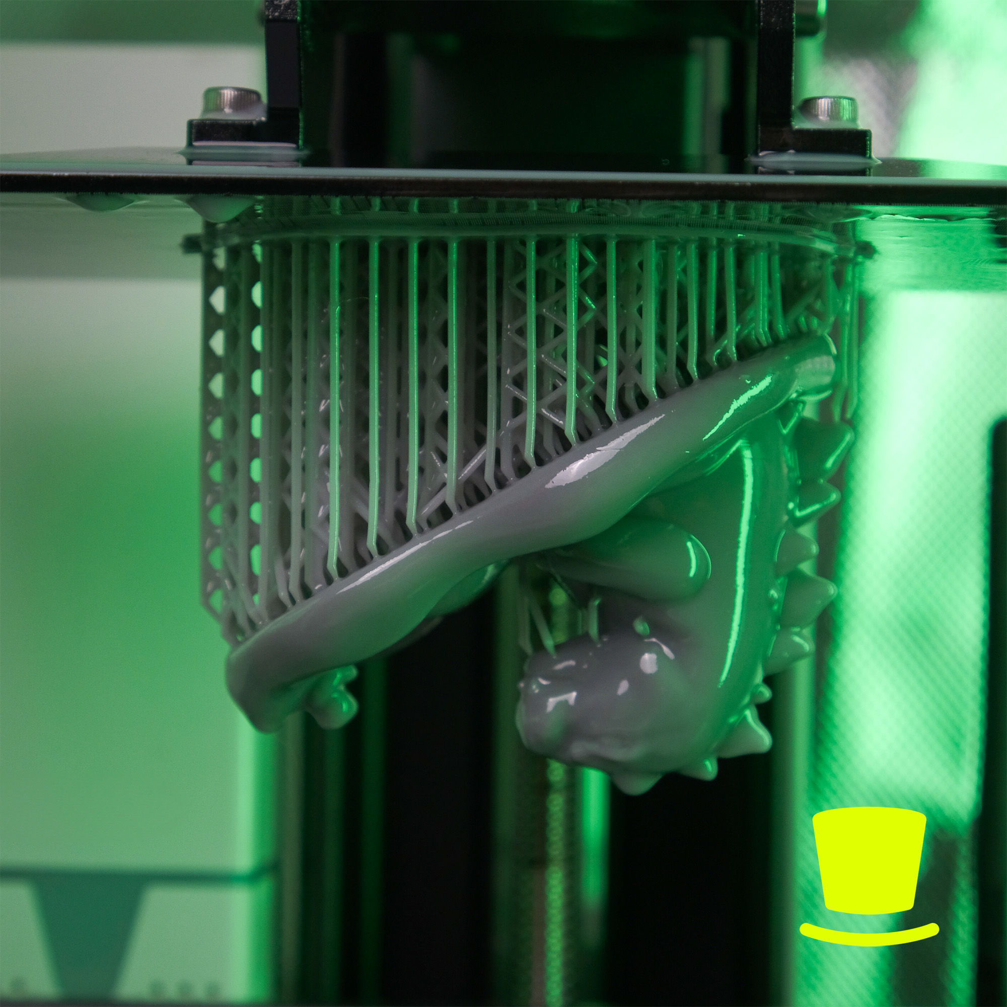 Godzilla Chubby - Chasing The Duck Free 3D print model_8