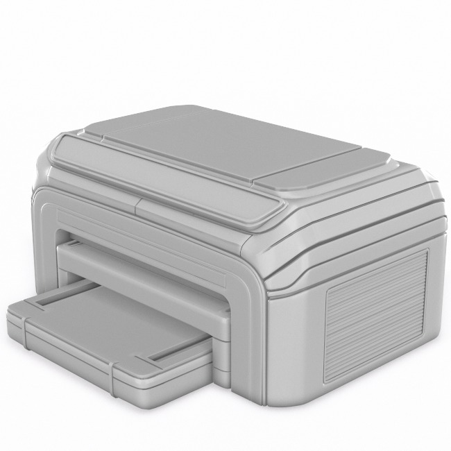 Photo Printer 3D model_10