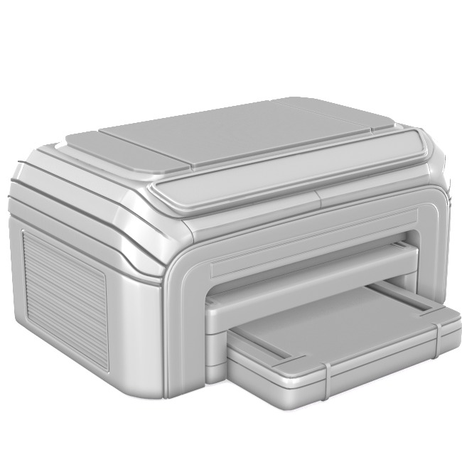 Photo Printer 3D model_9