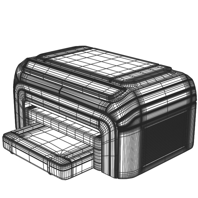 Photo Printer 3D model_20