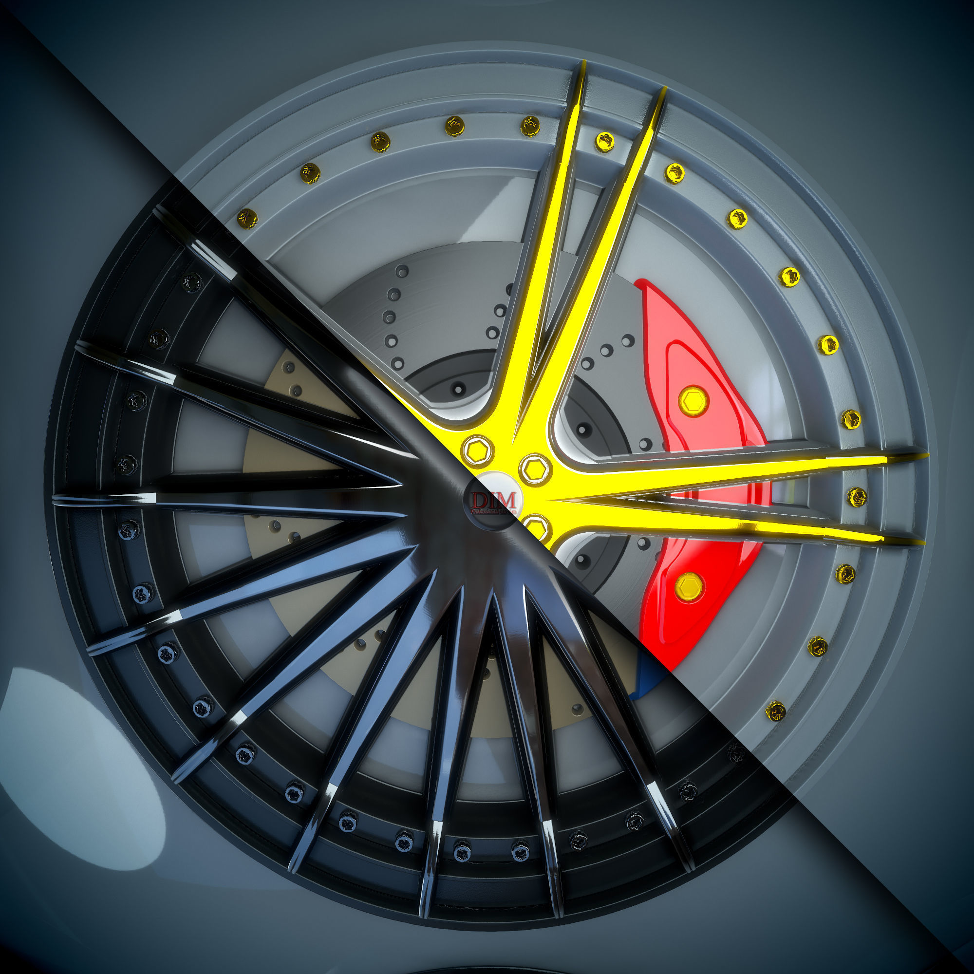 Car Rim Material - VOL 01 - Maps - SBsar Texture_6