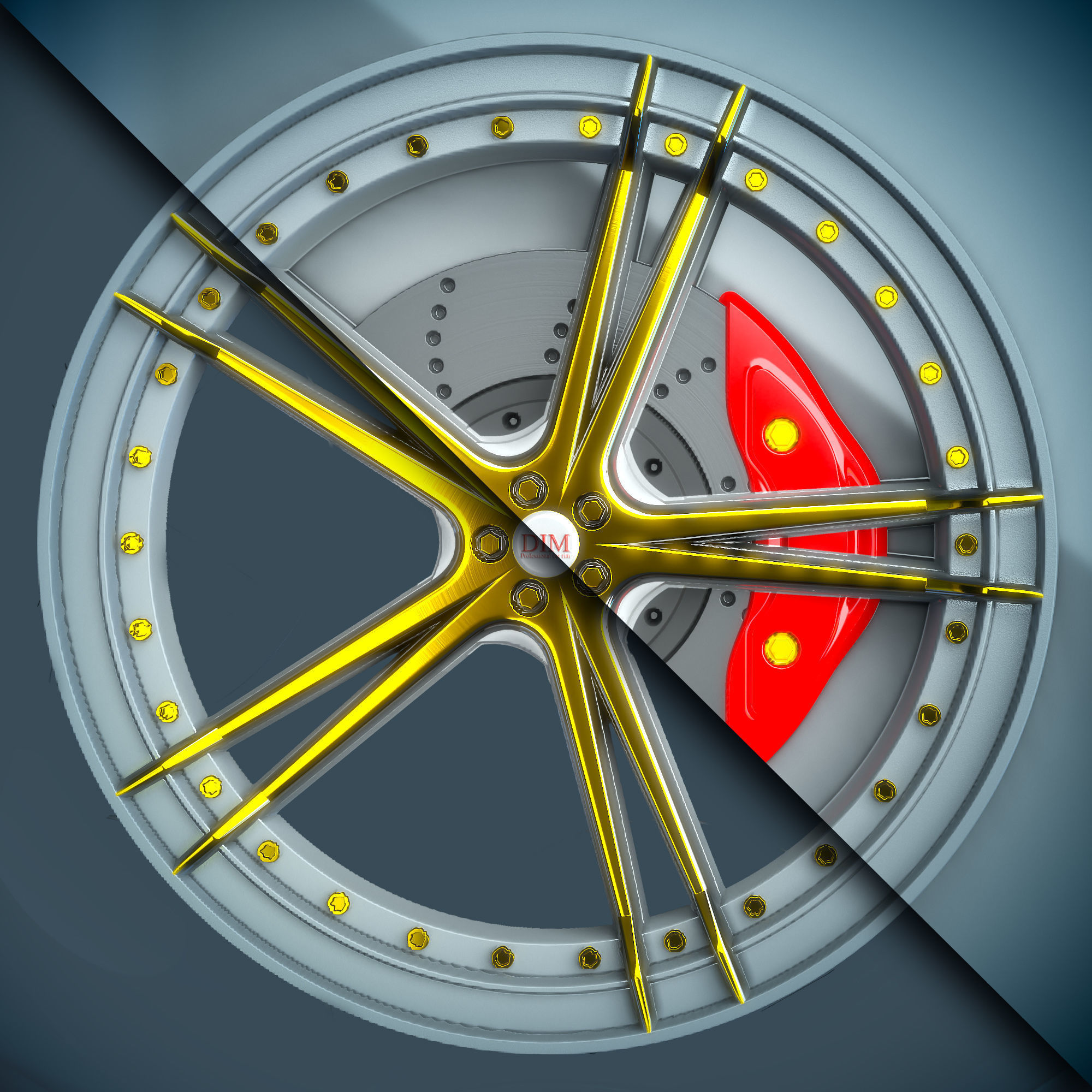 Car Rim Material - VOL 01 - Maps - SBsar Texture_8