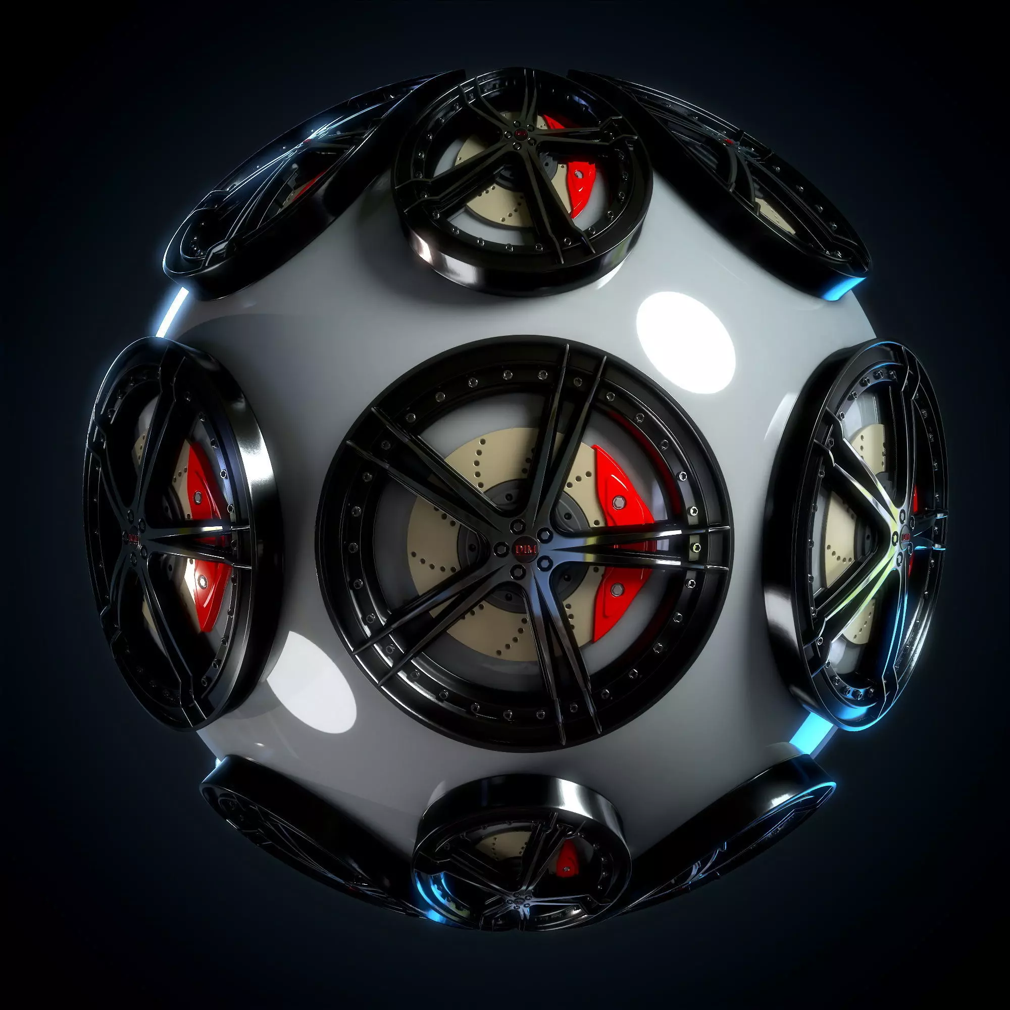 Car Rim Material - VOL 01 - Maps - SBsar Texture_0