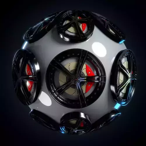 Car Rim Material - VOL 01 - Maps - SBsar