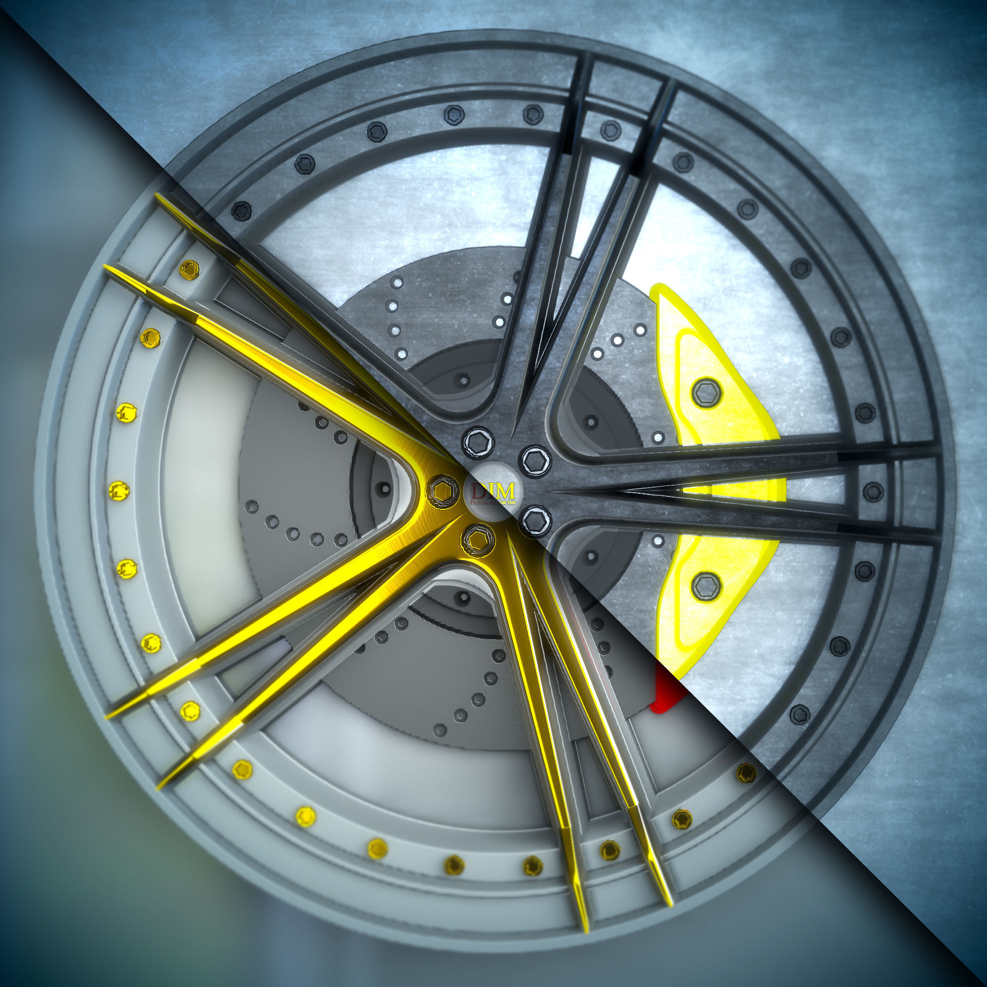 Car Rim Material - VOL 01 - Maps - SBsar Texture_7