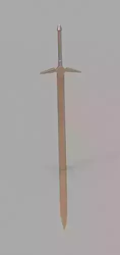 Longsword 01 3D model