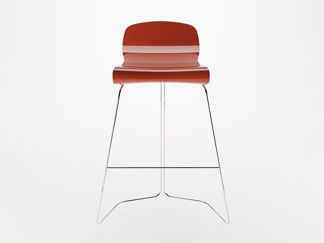bar stool Free 3D model