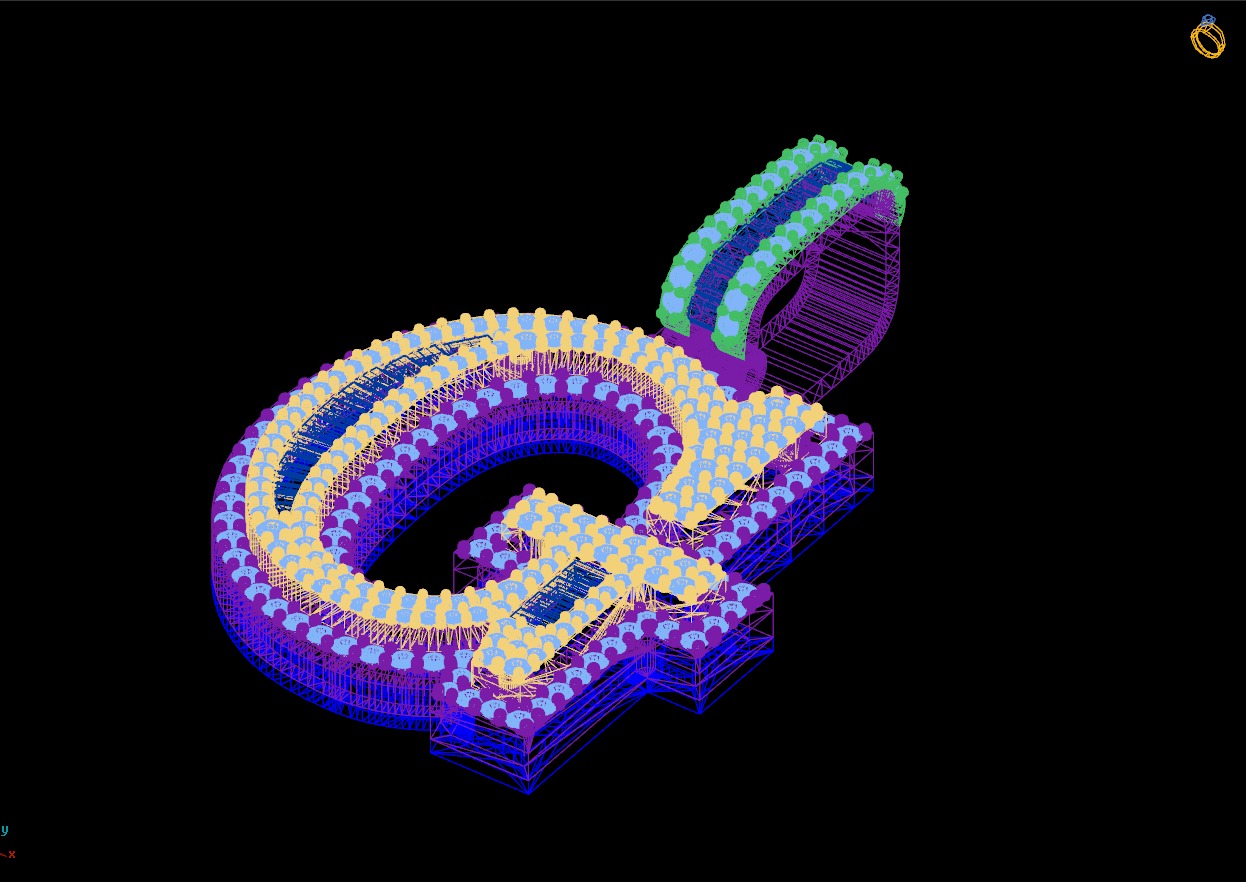 Custom Initial G Letter Diamond Pendant AtoZ Alphabet Necklace 3D print model_16