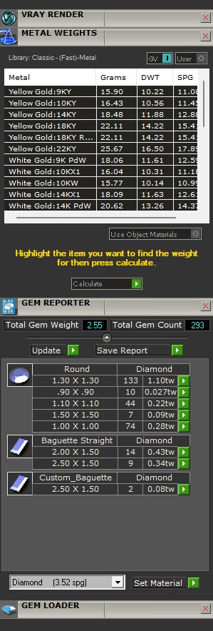 Custom Initial G Letter Diamond Pendant AtoZ Alphabet Necklace 3D print model_5