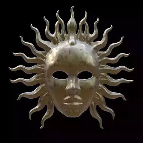 Sun mask - omasx 3D print model