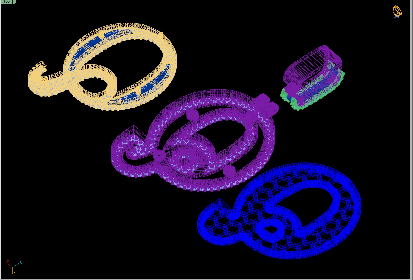 Custom Initial Q Letter Diamond Pendant AtoZ Alphabet Necklace 3D print model_21