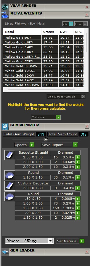 Custom Initial R Letter Diamond Pendant AtoZ Alphabet Necklace 3D print model_5