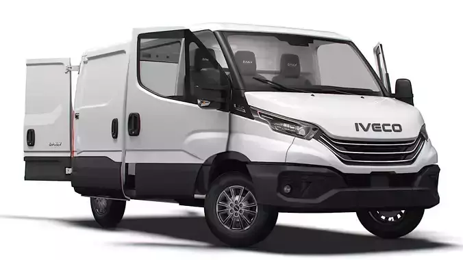 Iveco Daily Van L1H1 HQ Interior 2025 3D model
