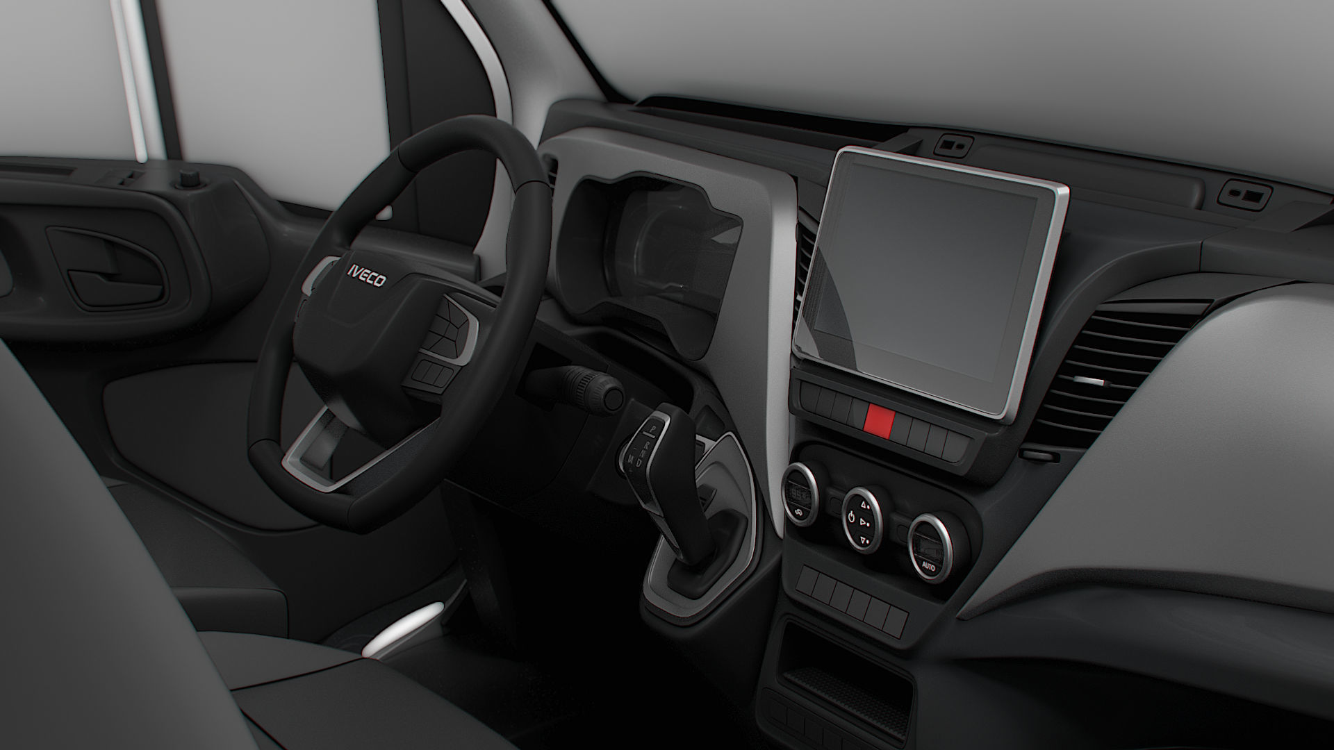 Iveco Daily Van L2H2 HQ Interior 2025 3D model_9