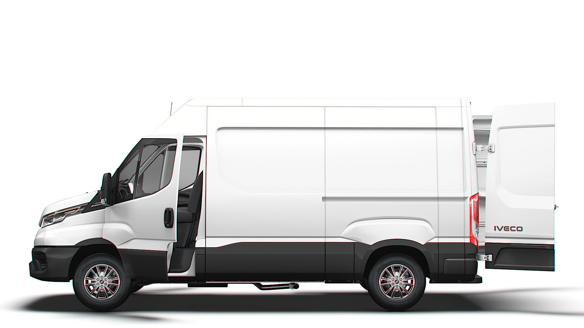 Iveco Daily Van L2H2 HQ Interior 2025 3D model_2