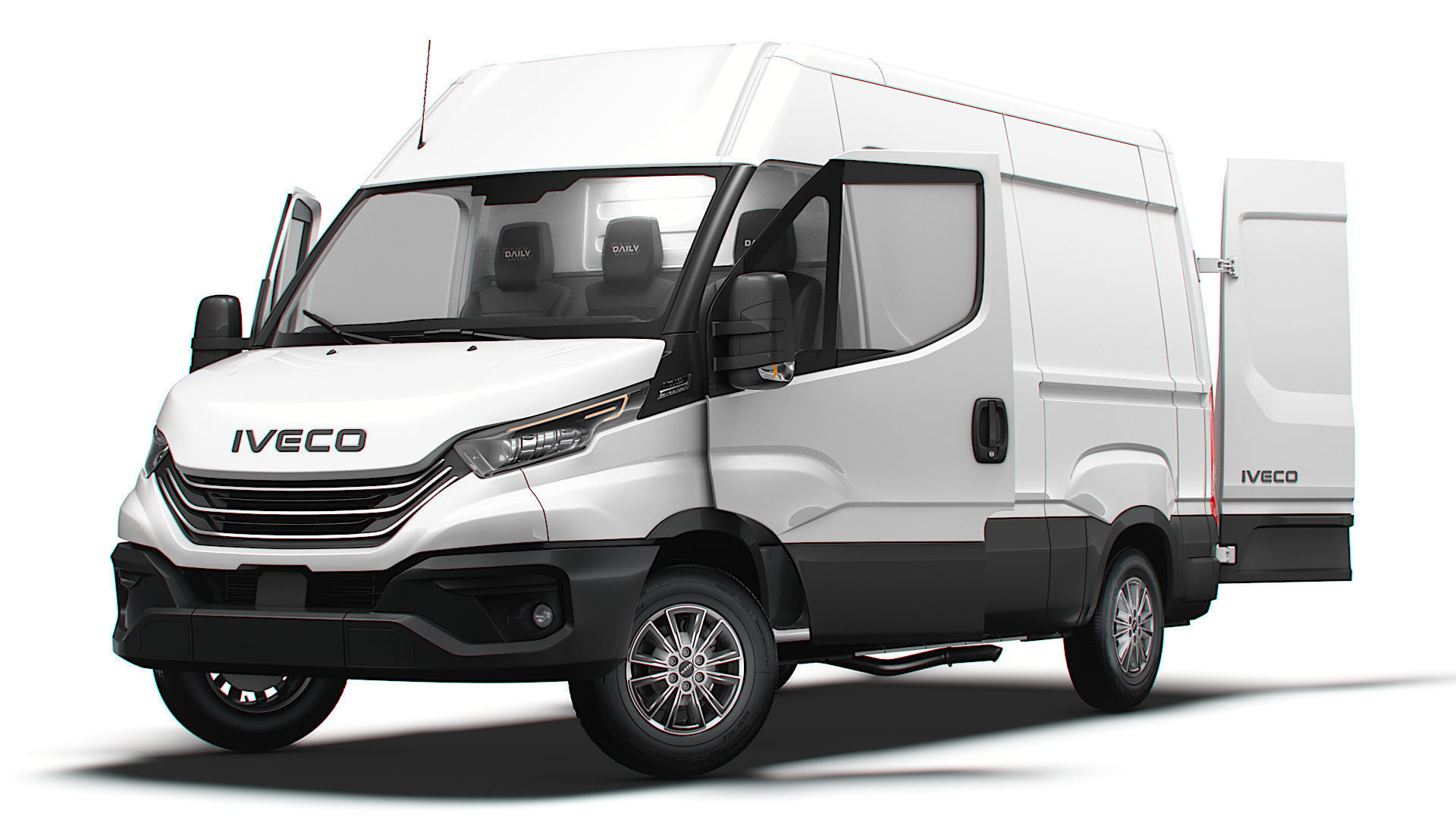 Iveco Daily Van L2H2 HQ Interior 2025 3D model_6