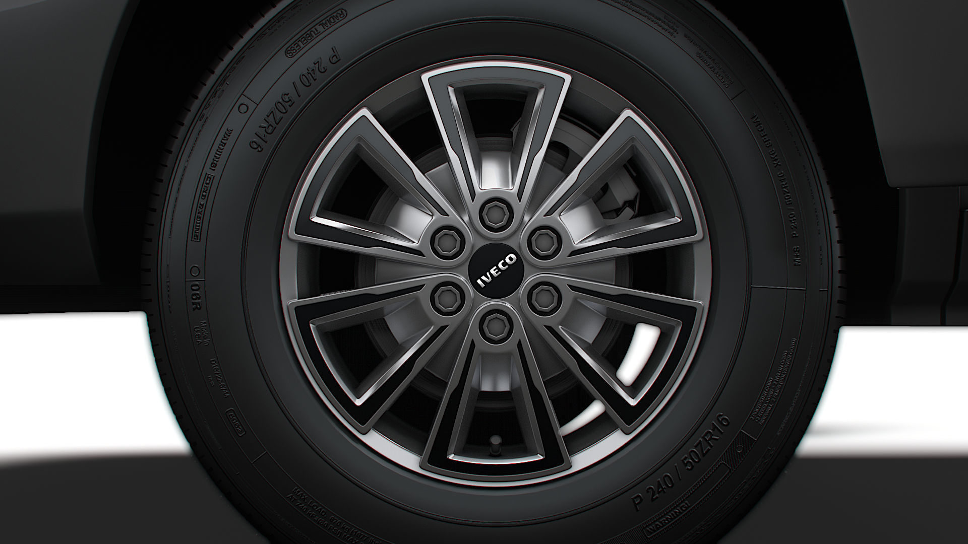 Iveco Daily Van L2H2 HQ Interior 2025 3D model_10