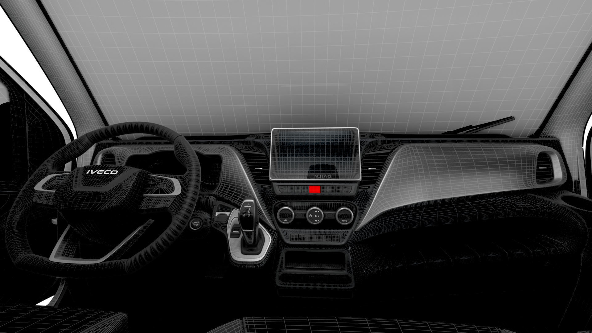 Iveco Daily Van L2H2 HQ Interior 2025 3D model_25