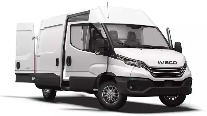 Iveco Daily Van L2H2 HQ Interior 2025 3D model
