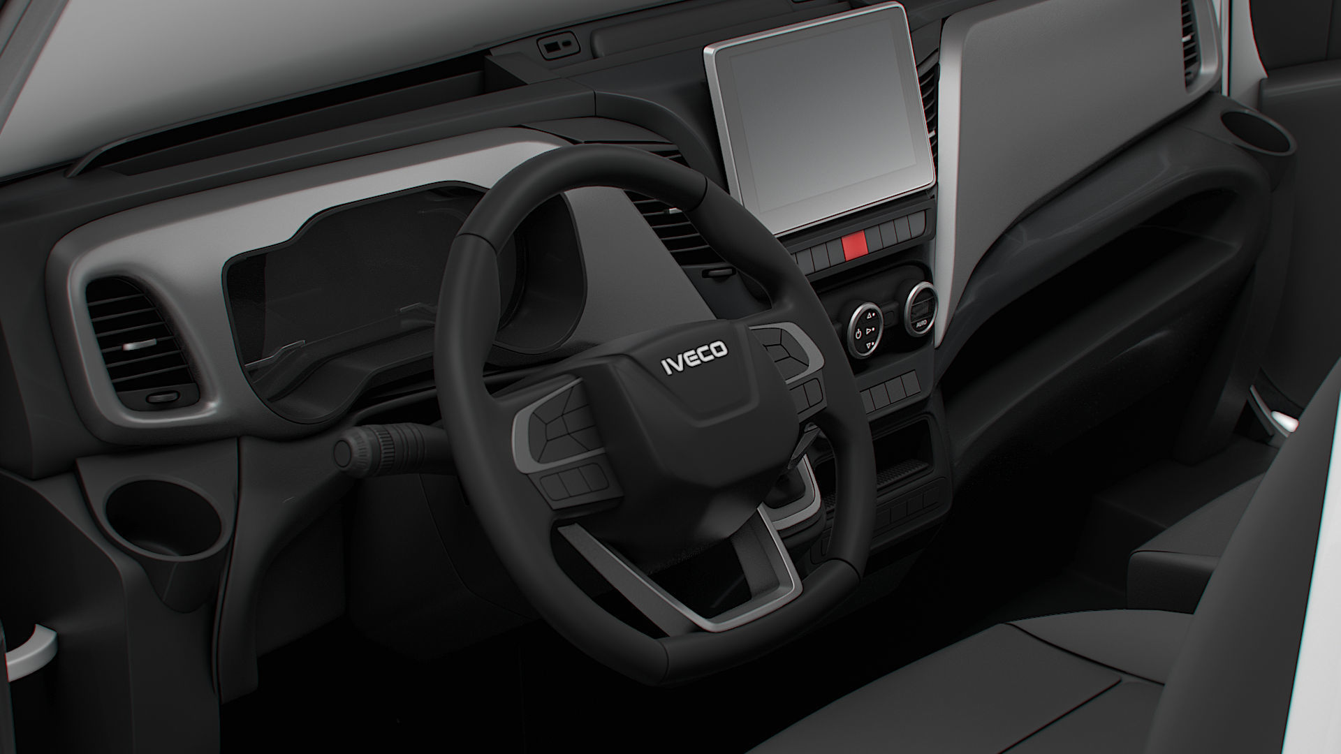 Iveco Daily Van L2H2 HQ Interior 2025 3D model_1