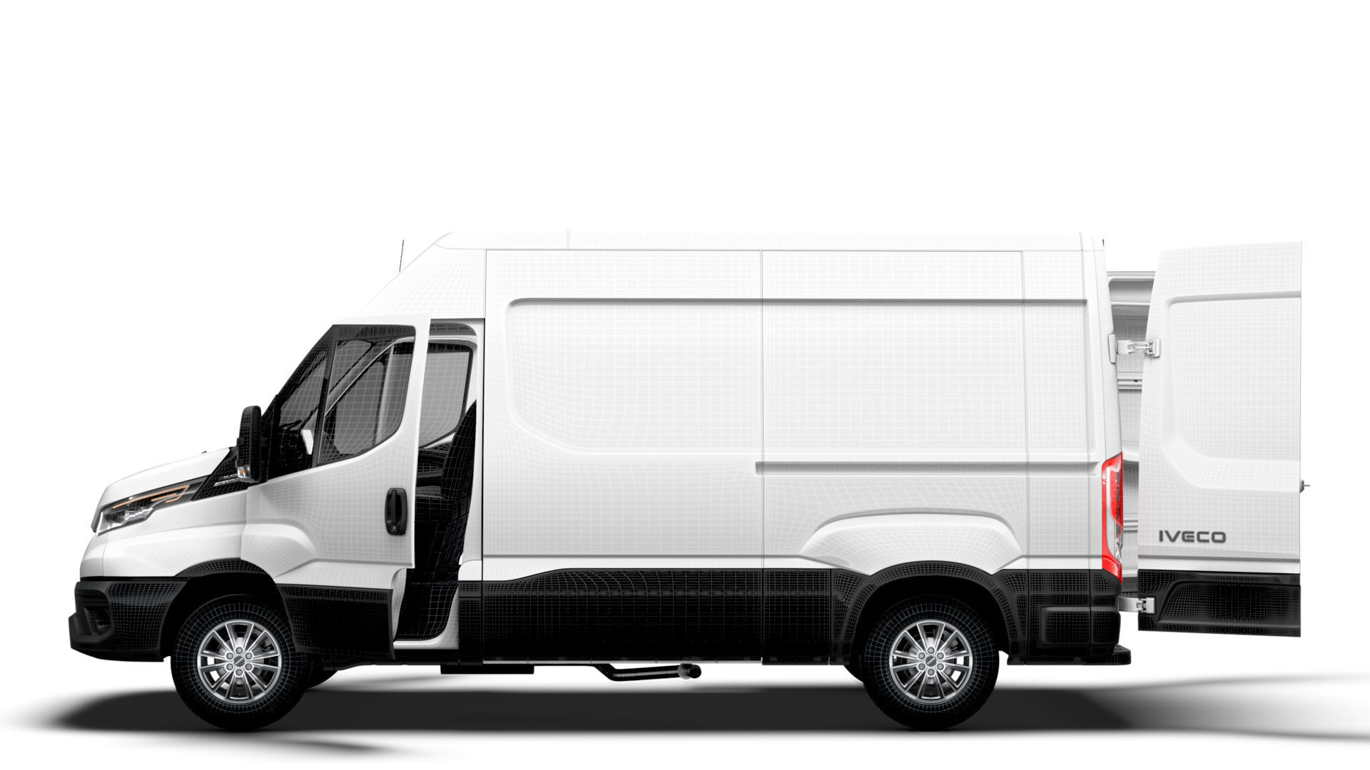 Iveco Daily Van L2H2 HQ Interior 2025 3D model_15