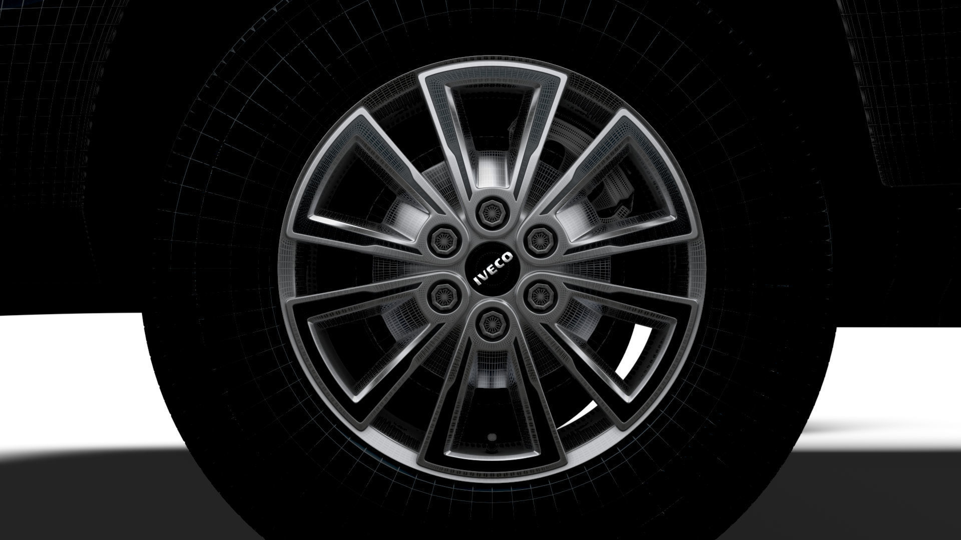 Iveco Daily Van L2H2 HQ Interior 2025 3D model_23