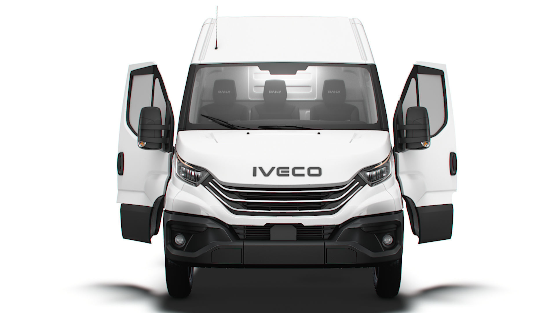 Iveco Daily Van L2H2 HQ Interior 2025 3D model_4